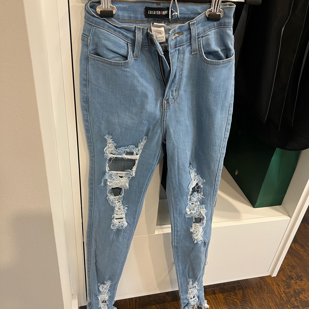 Ripped jeans